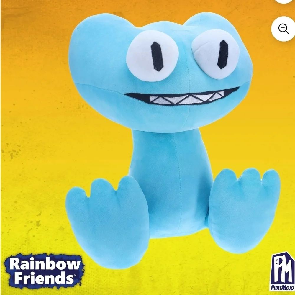 Rainbow Friends Giant Plush Cyan - Picture 2 of 9